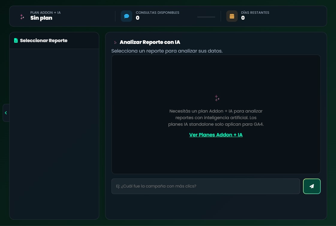 DDATA Addon + IA - Análisis inteligente de campañas